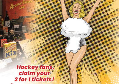 Vegas Golden Knights Yearbook NATM Ad, 2021/2022