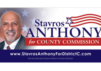 Stavros Anthony Road Sign